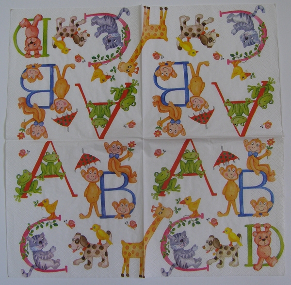 Ubrousek pro tvoření - 33 x 33 cm - D4