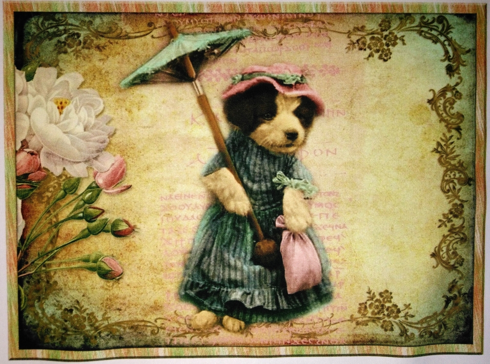 BAVLNĚNÝ PANEL  - 22 x 29 cm 4LP152