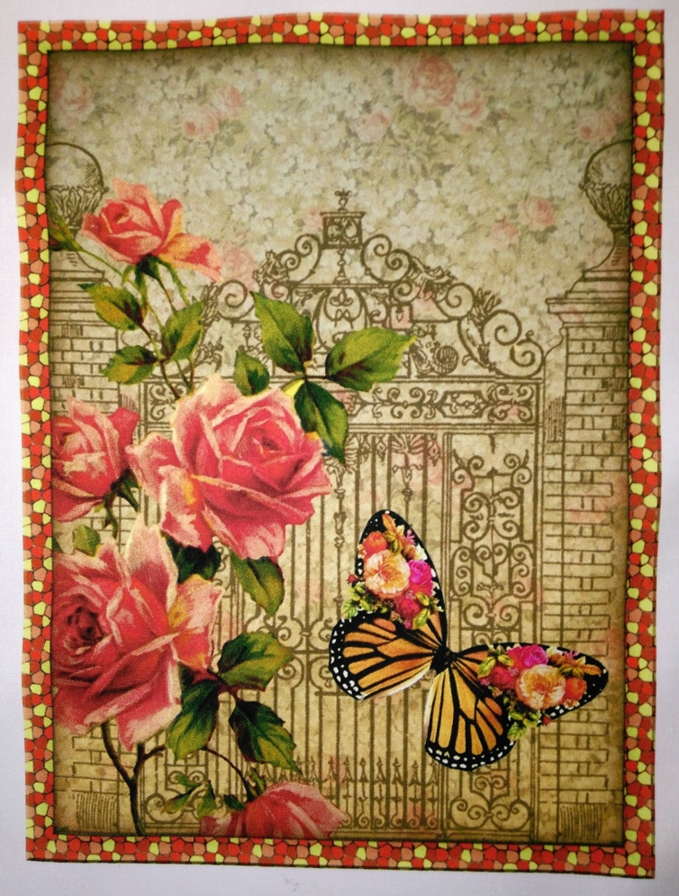 BAVLNĚNÝ PANEL  - 22 x 29 cm 4LP164