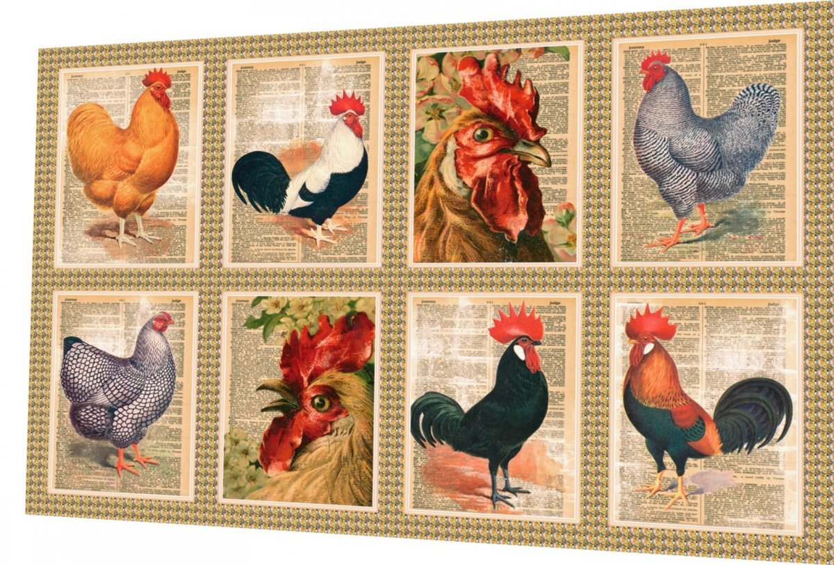 BAVLNĚNÝ PANEL - SADA 39 x 59 cm 4VNS19