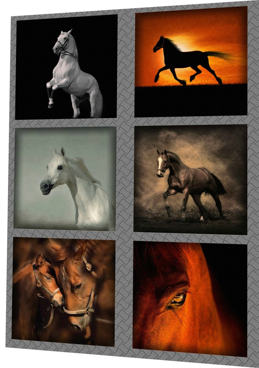 BAVLNĚNÝ PANEL - SADA 31 x 40 cm 4VNS58