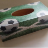 Krabice na kapesníky - Fotbal