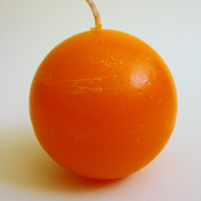 Svíčka - Parafínový pomeranč