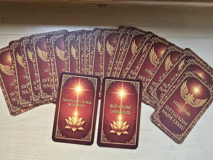 Karty Vzkazy duše