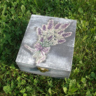 Krabička na čajíčky Levandulová