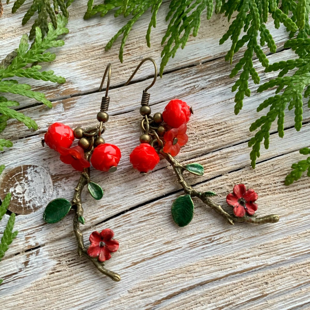 Rybízky - náušnice