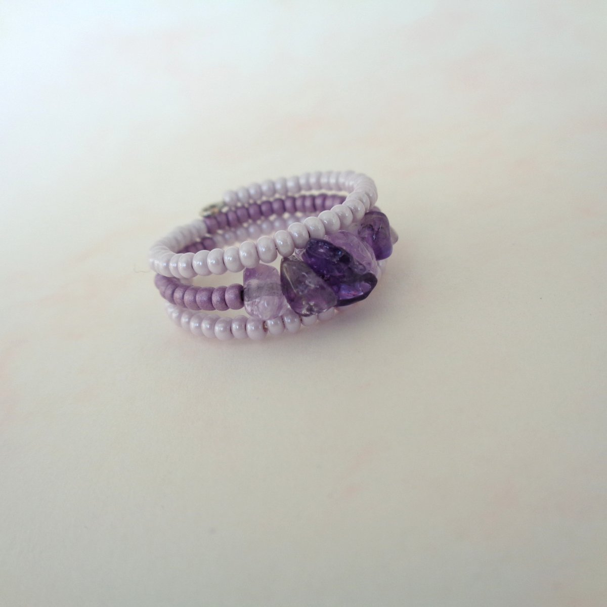 Prstýnek ,,S ametystem"❤️