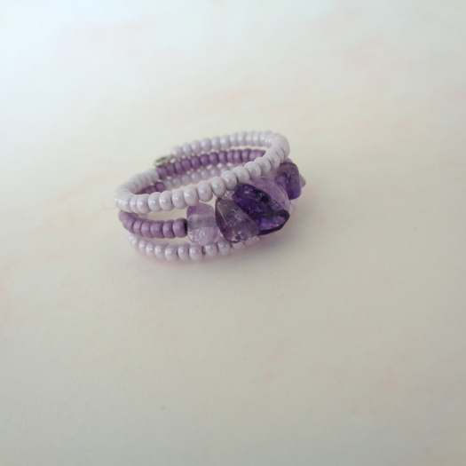 Prstýnek ,,S ametystem"❤️