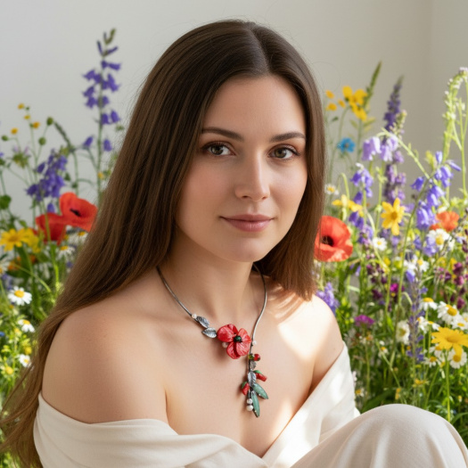 Makový náhrdelník.....