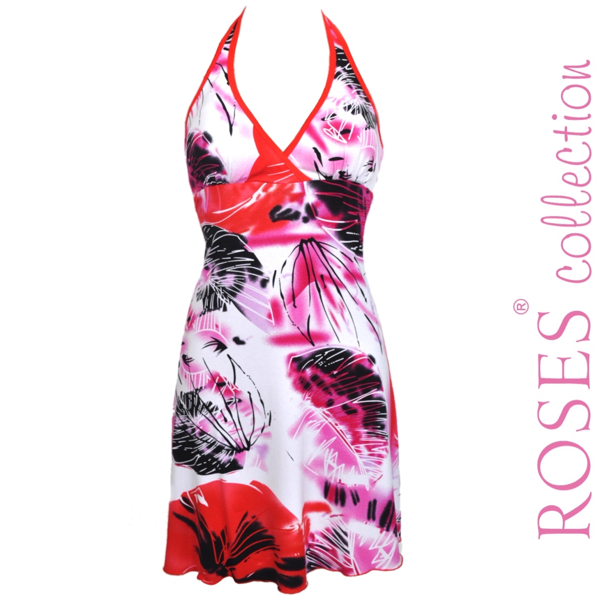 Letní šaty AGNES červené