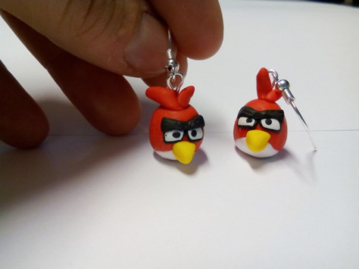 Angry birds - ptáčci z fima