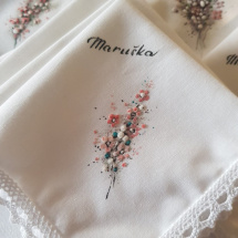  Ručně malovaný kapesníček do tanečních