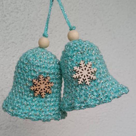 Vánoční zvonečky zelené 