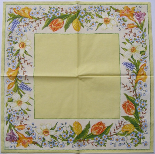 Ubrousek pro tvoření - 33 x 33 cm - K59