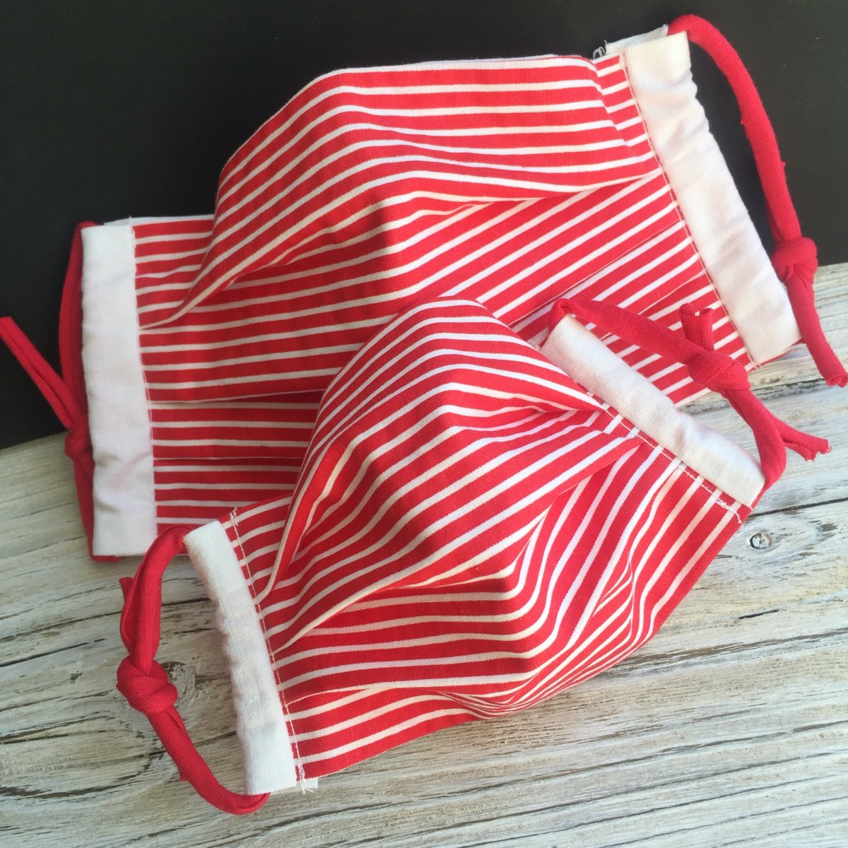 Výhodná sada - 2 roušky proužkované