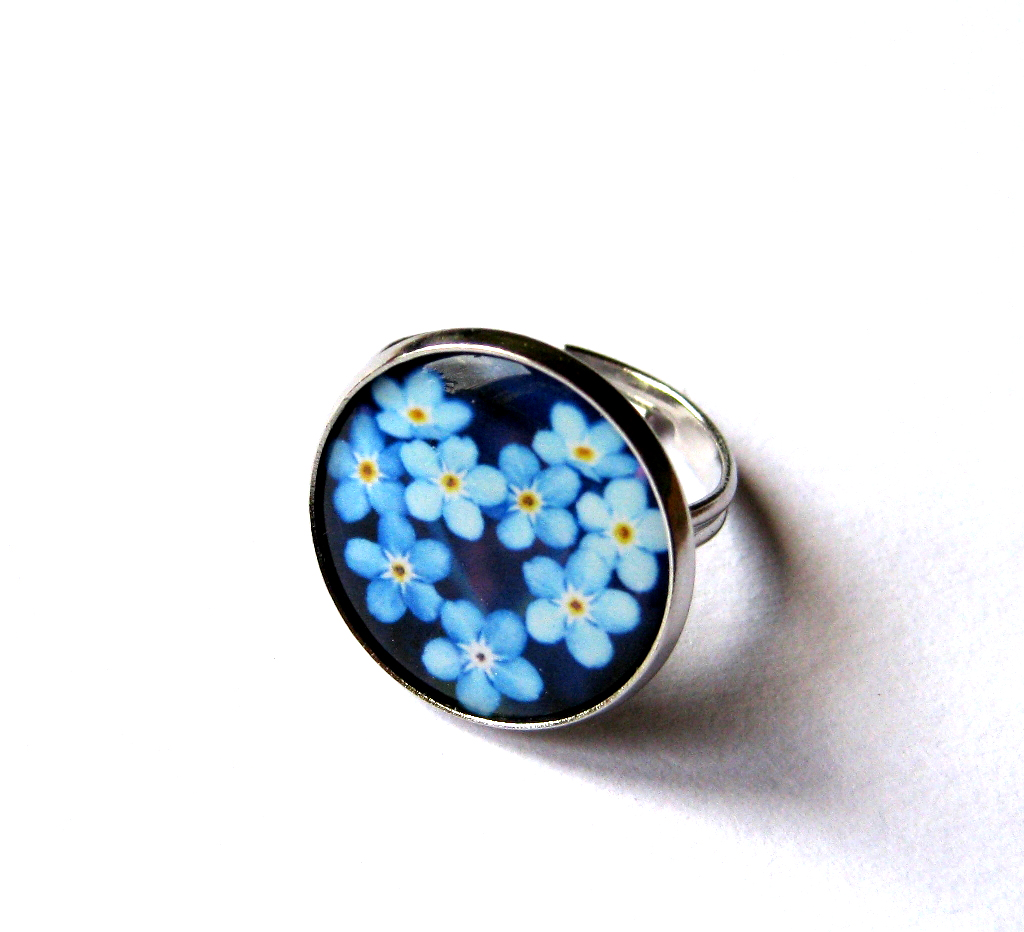 Srdce a naše JÁ ...Pomněnky - šťastné květy