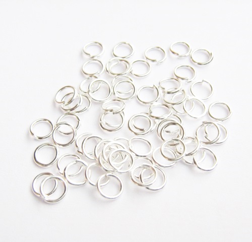Kroužky 6 mm - 50 ks