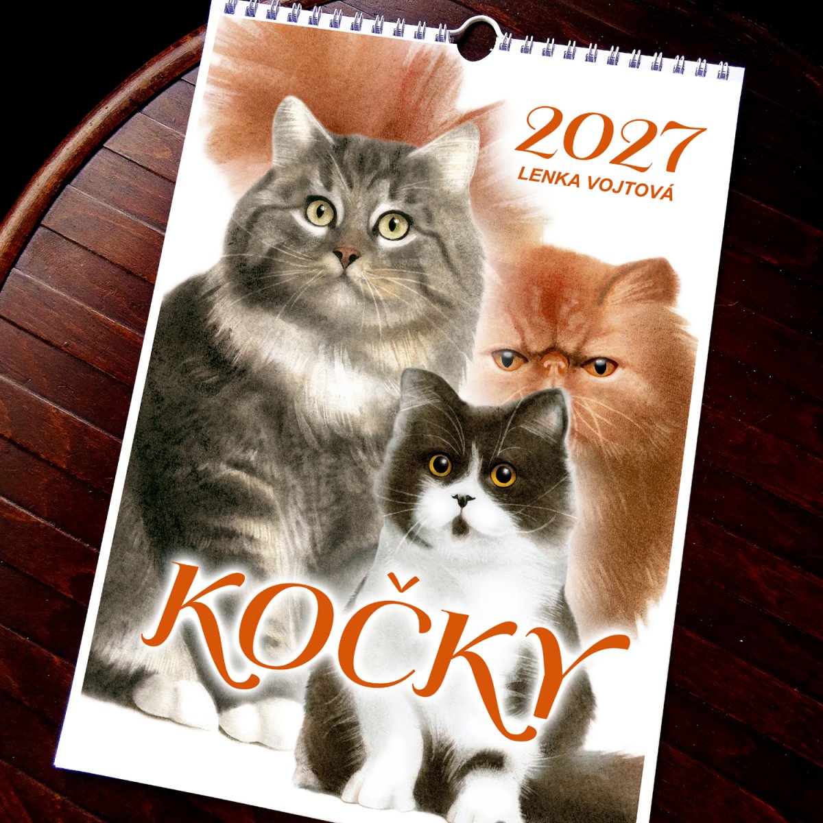 Kalendář 2027 - KOČKY