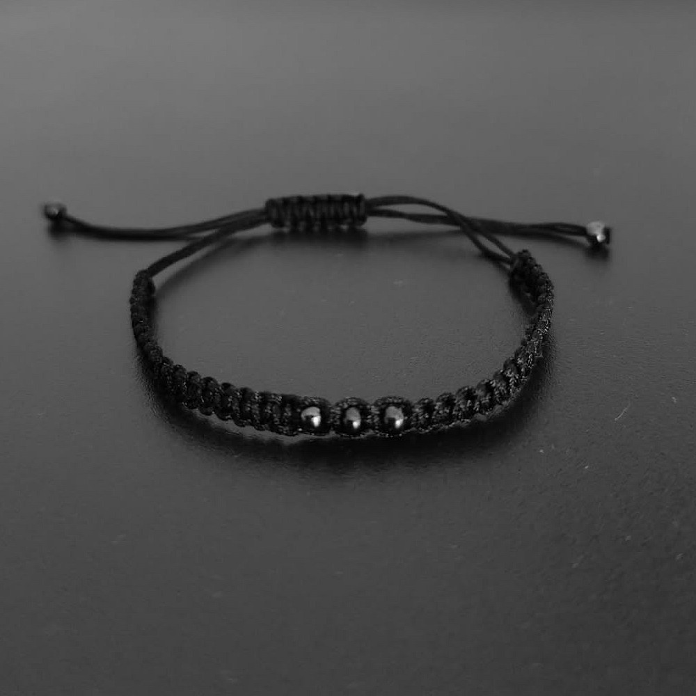 Náramek Shamballa s korálky