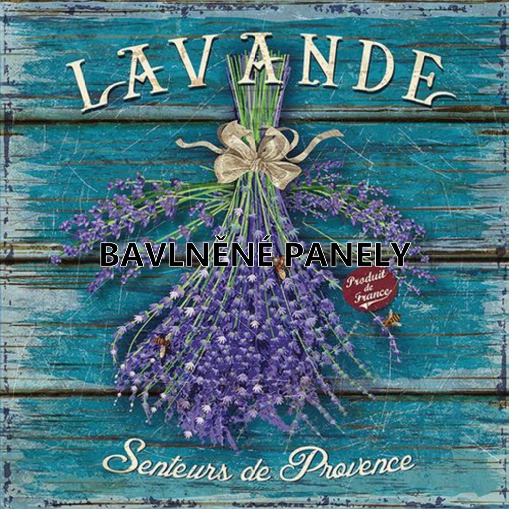 BAVLNĚNÝ PANEL - digitální tisk -  u50