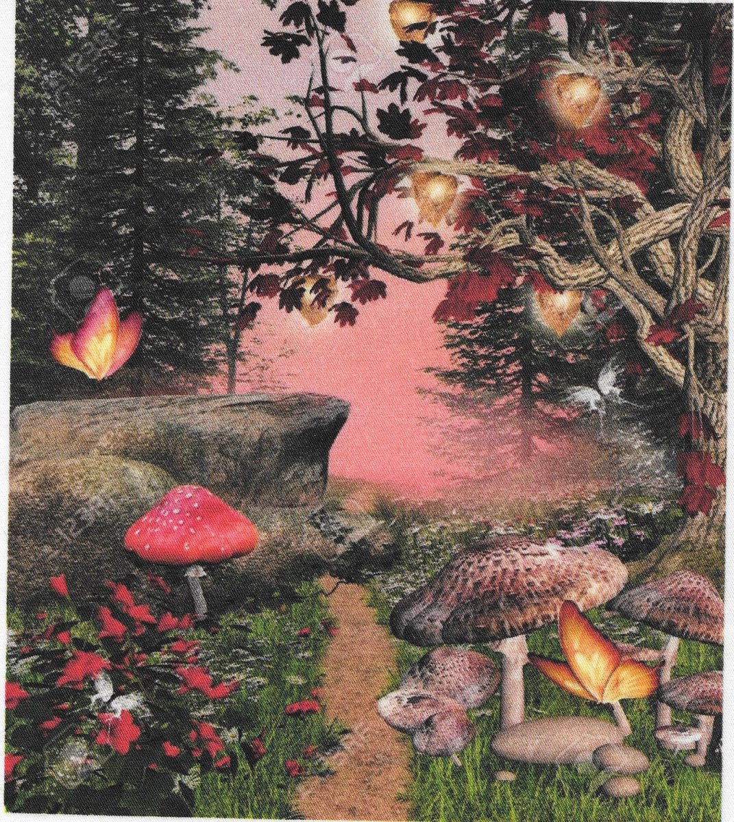 BAVLNĚNÝ PANEL - VELKÝ 16,5 X 19 cm ZP21