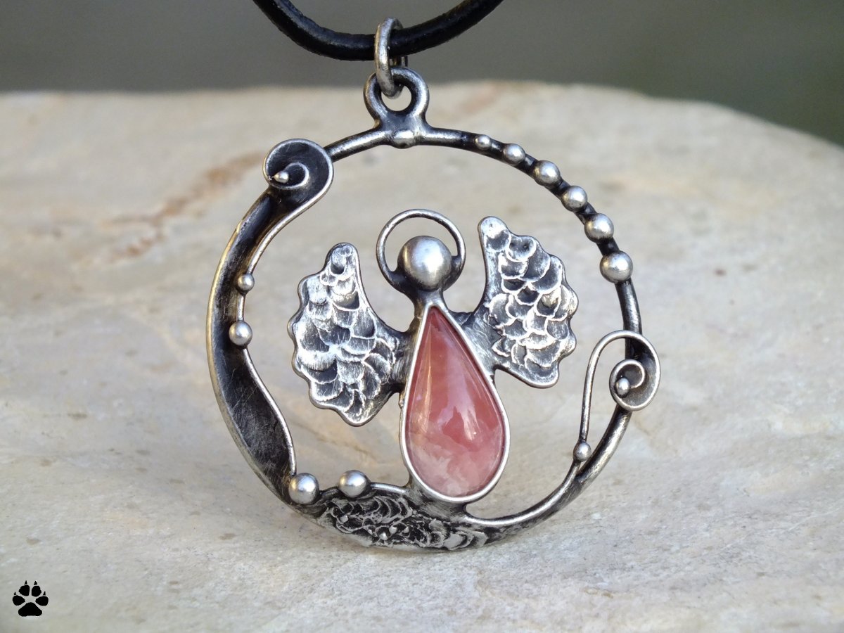 Andělíček Strážníček - rodochrozit