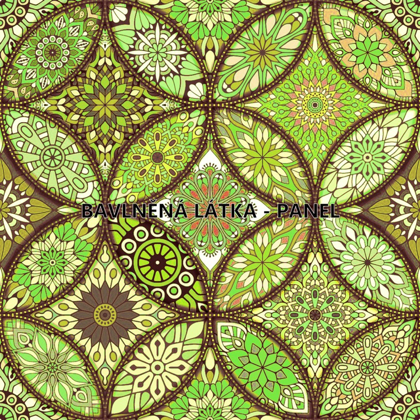 BAVLNĚNÝ PANEL - VELKÝ 35 X 35 cm MAN686