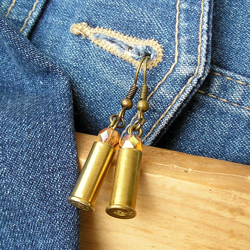 náušničky mini zlatožluté