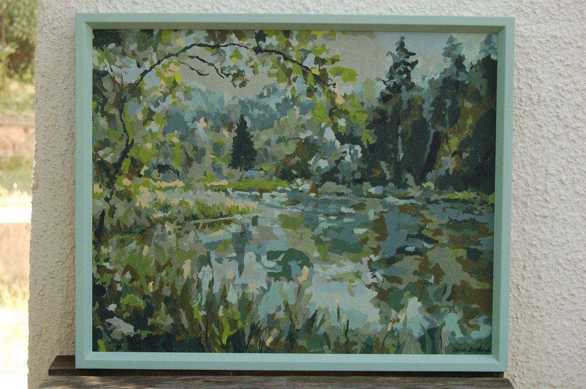 Lesní jezero