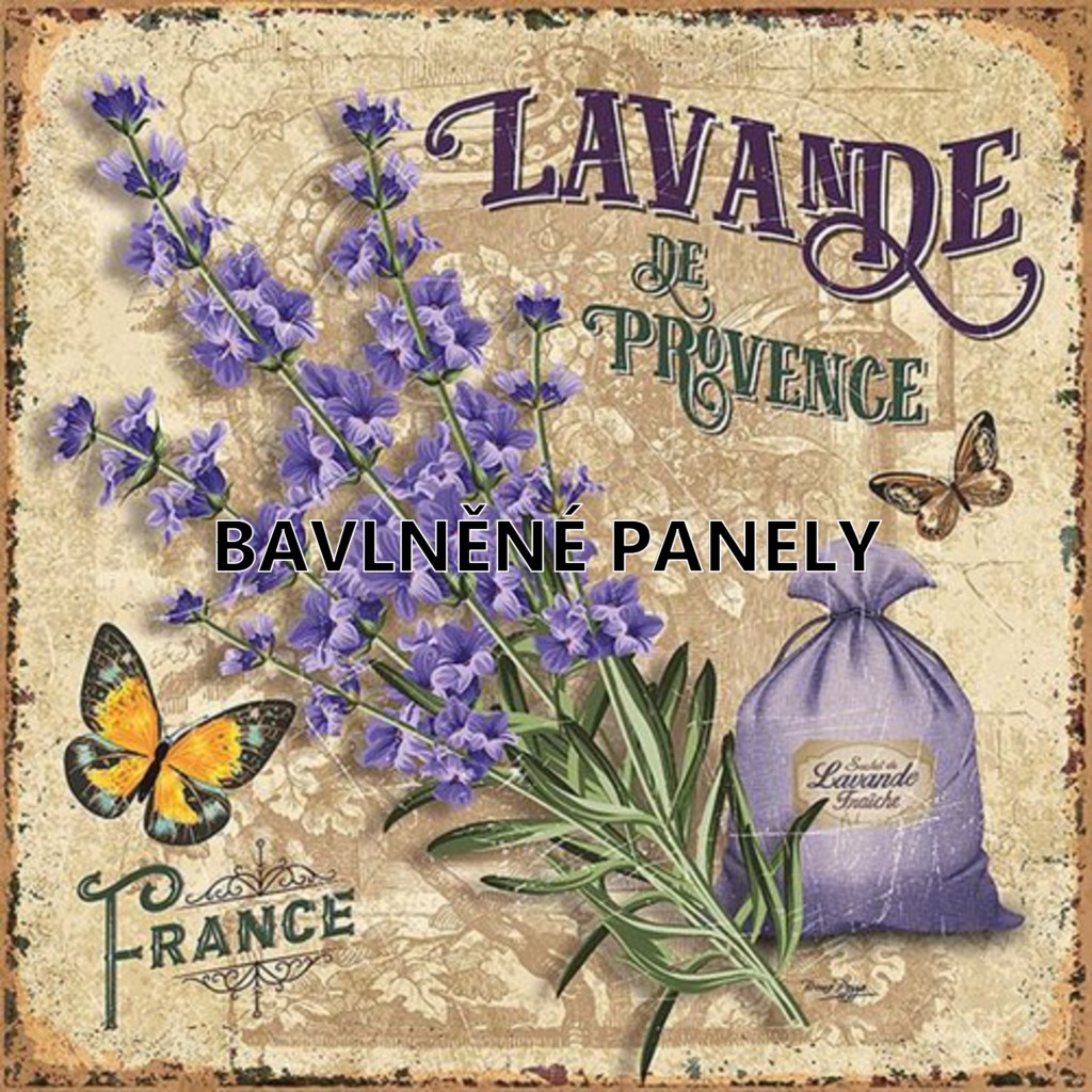 BAVLNĚNÝ PANEL - digitální tisk -  u48