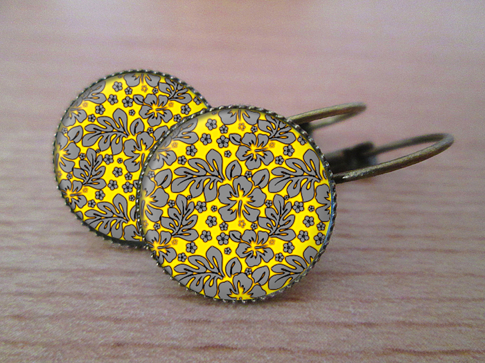 Summer dream - VINTAGE VISACÍ NÁUŠNICE