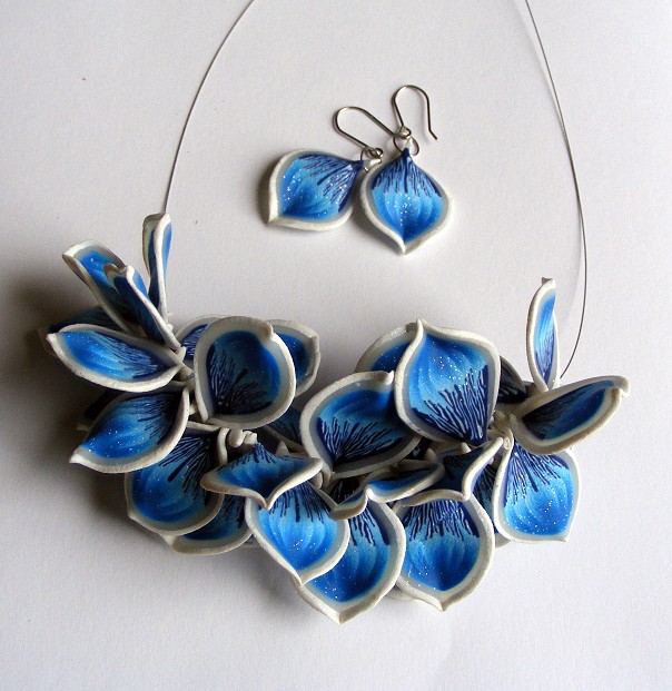 Fimo sada - mrazivá bílo modrá