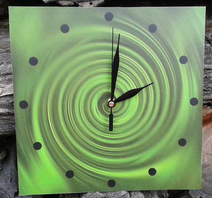 Hodiny "spirála" IV