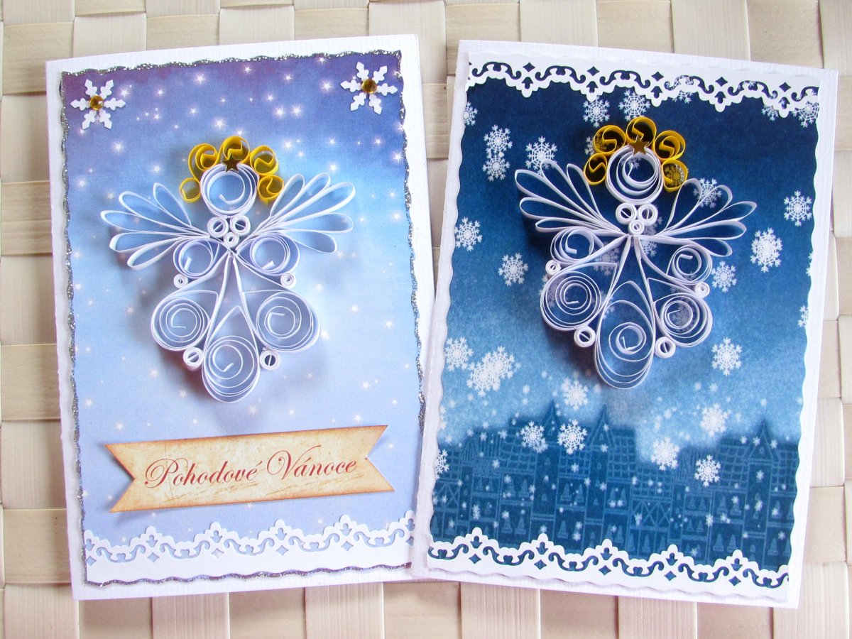 Vánoční přání č. 6 - 2 kusy