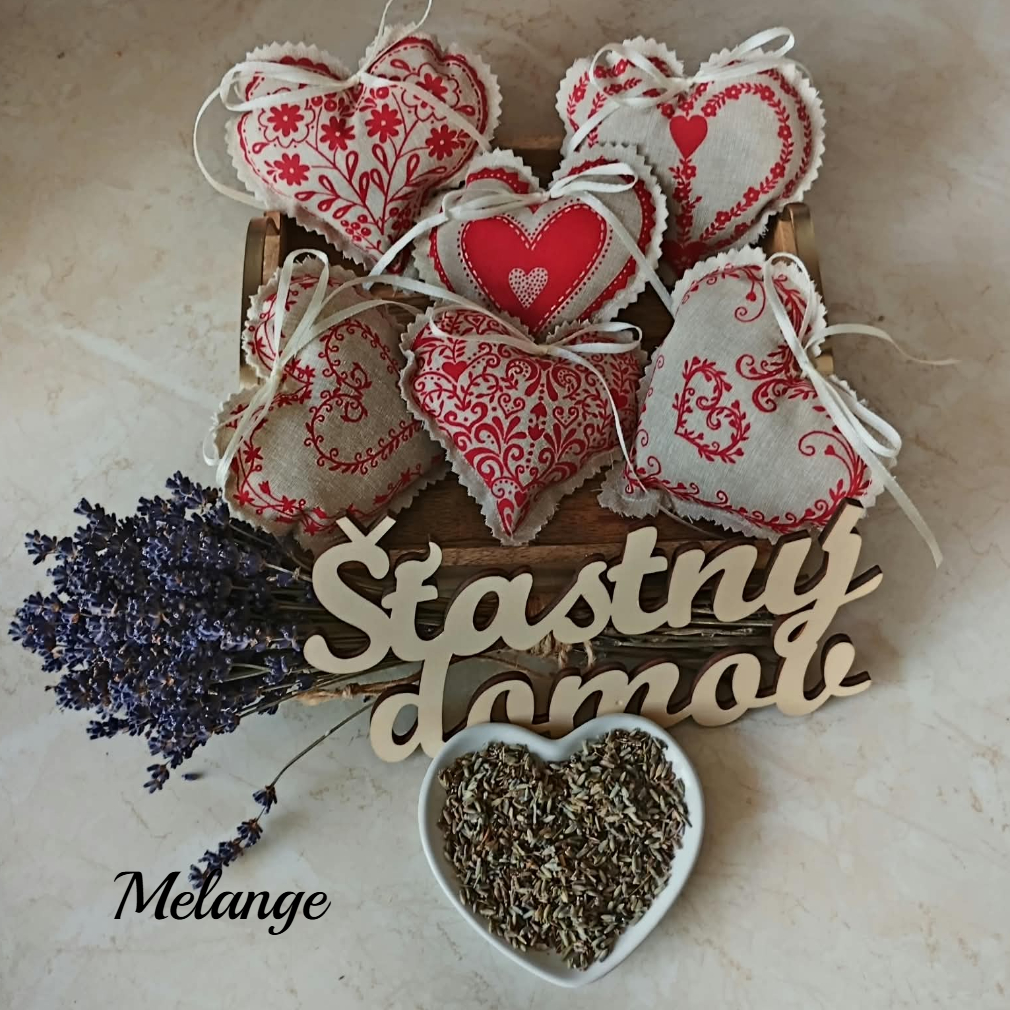 Srdíčka jak malovaná - super sada 6 srdíček