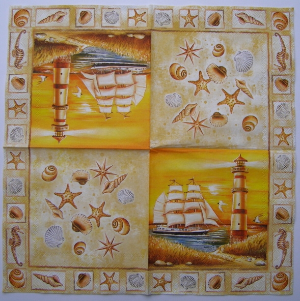 Ubrousek pro tvoření - 33 x 33 cm - M6