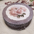 "Romantické růže s andílkem"