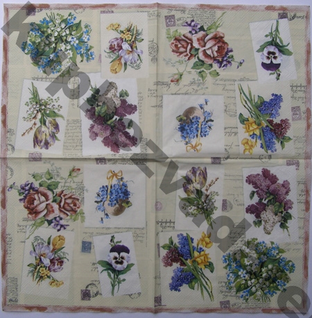 Ubrousek pro tvoření - 33 x 33 cm - K6