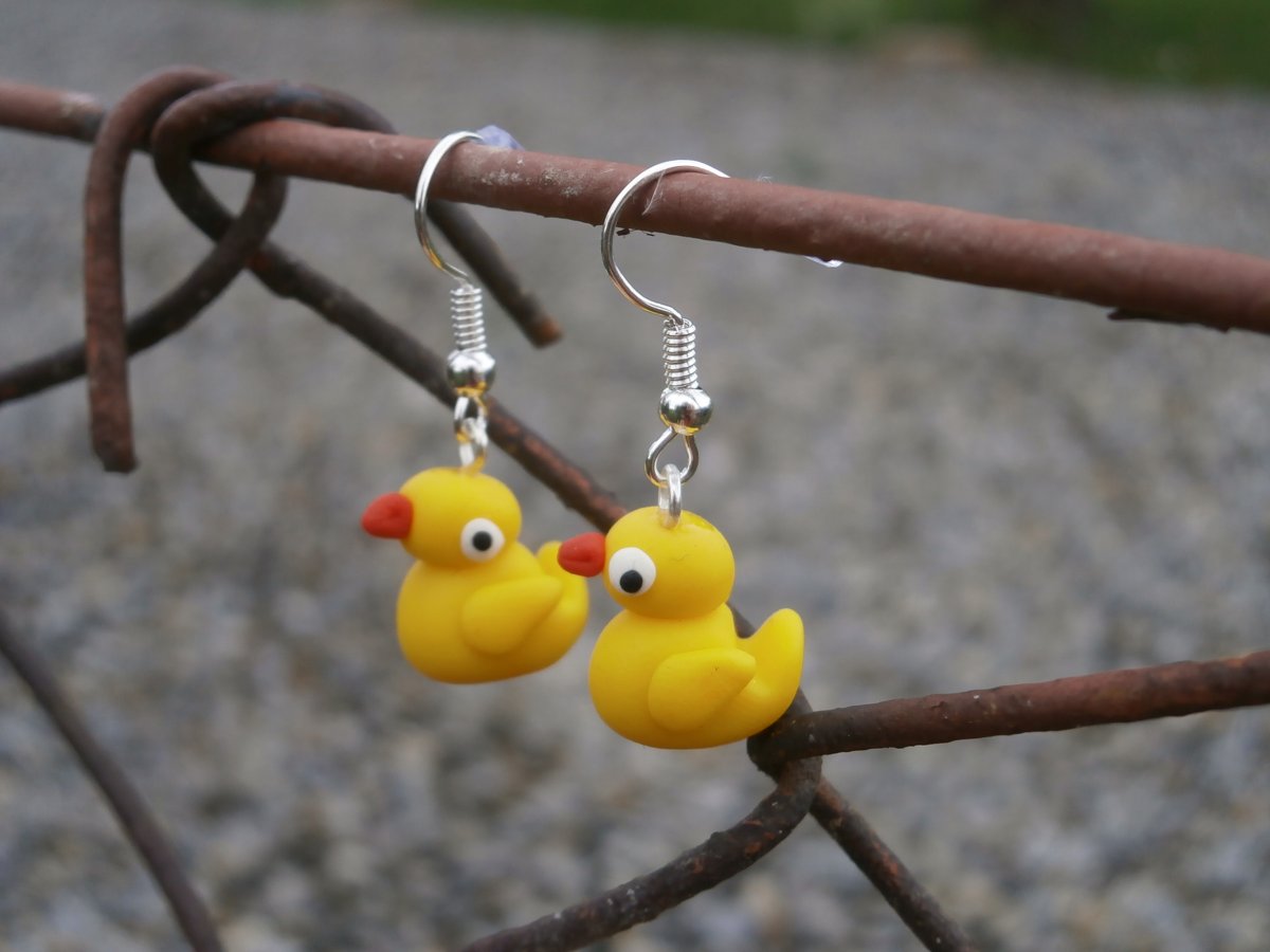 Náušnice kachničky