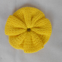 Pletené ozdoby průměr 9 cm