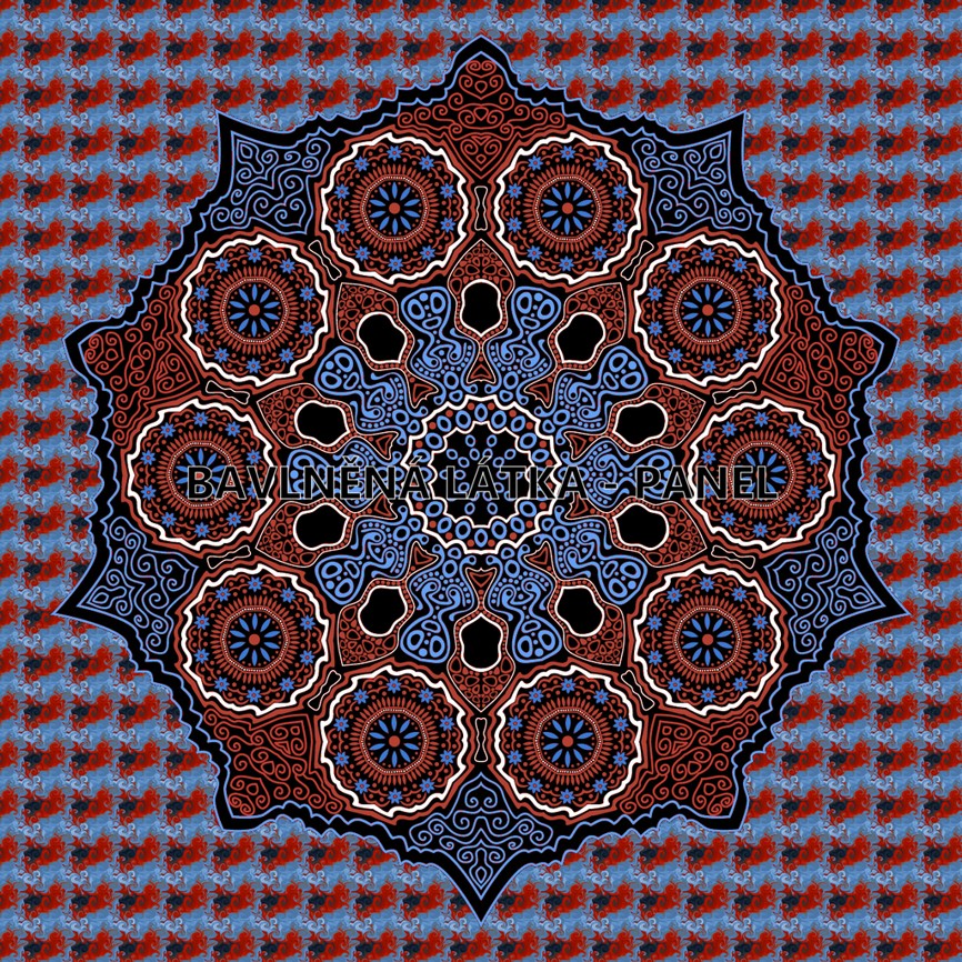 BAVLNĚNÝ PANEL - VELKÝ 47 X 47 cm MAN720