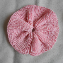 Pletené ozdoby průměr 8,5 cm