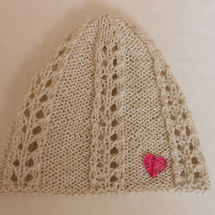 Jarní, podzimní čepice hedvábí+bavlna