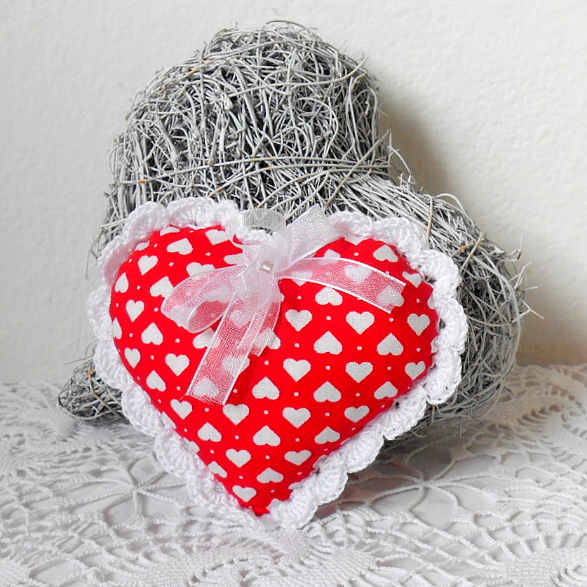 Srdíčko s levandulí