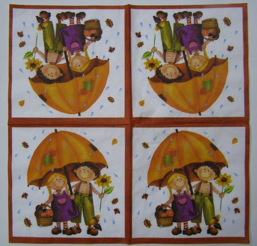 Ubrousek pro tvoření - 33 x 33 cm - D72