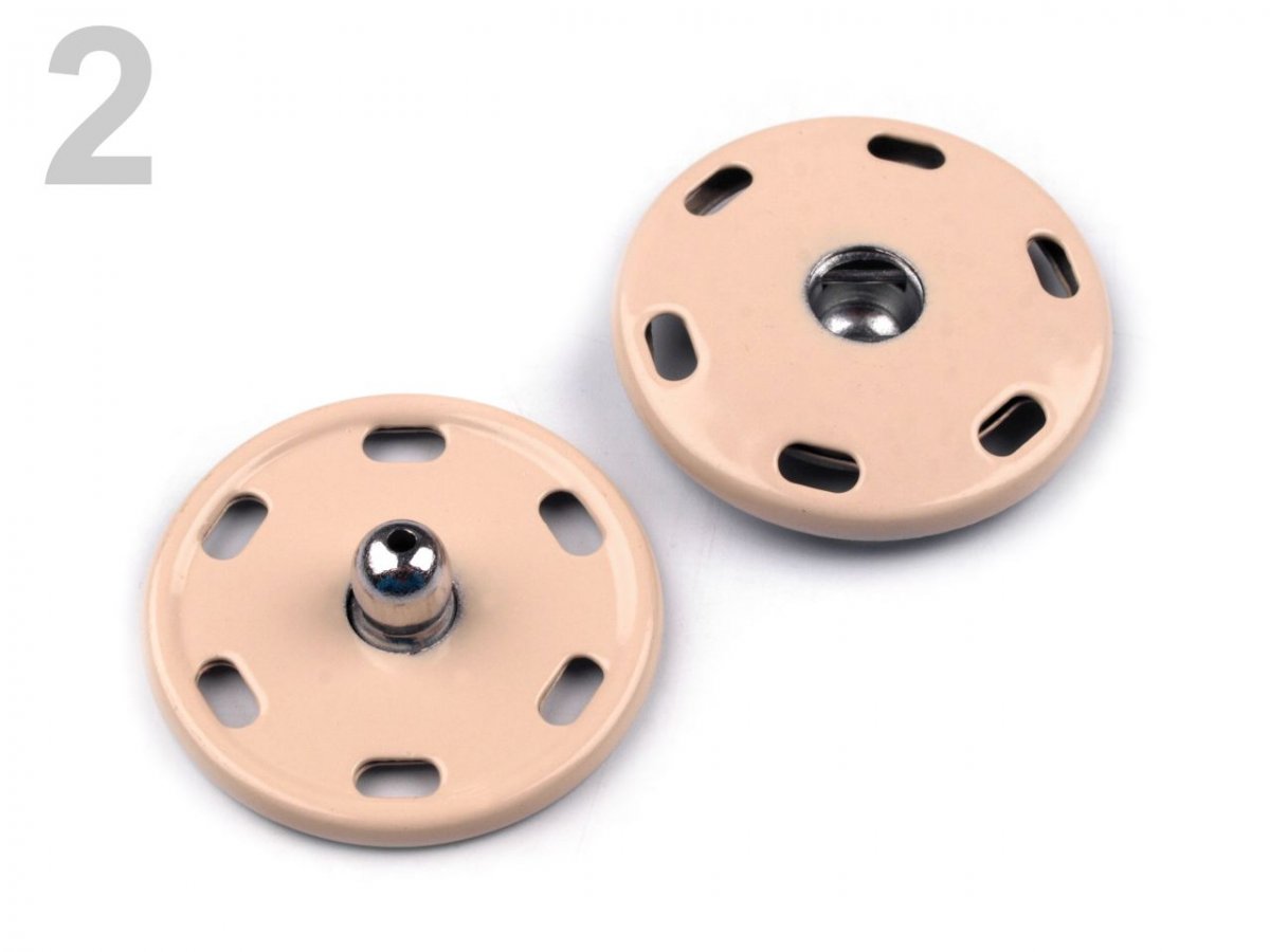 Kovové patentky 21 mm