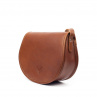 Kožená kabelka midi M B1 - hnědá