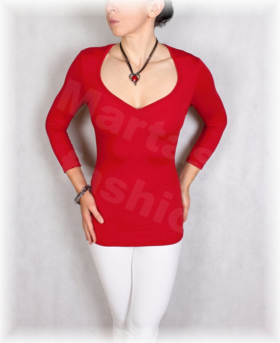 Triko srdeční -více barev