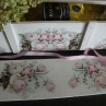 Svatební krabice na láhev vína - krása dřeva bílá