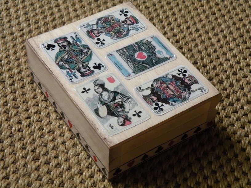 Krabička na karty vintage2(prší)